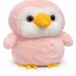 Cute Pink Penguin Soft Toy – Plush Teddy for Gifting