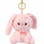 Cute Pink Bunny Plush Hanging chain – Soft Toy Bag Charm