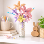 Handcrafted Flower Vase Arrangement