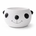 Panda Face Ceramic Planter